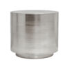 Beistelltisch, HDStep, Gebürstetes Silber-Finish