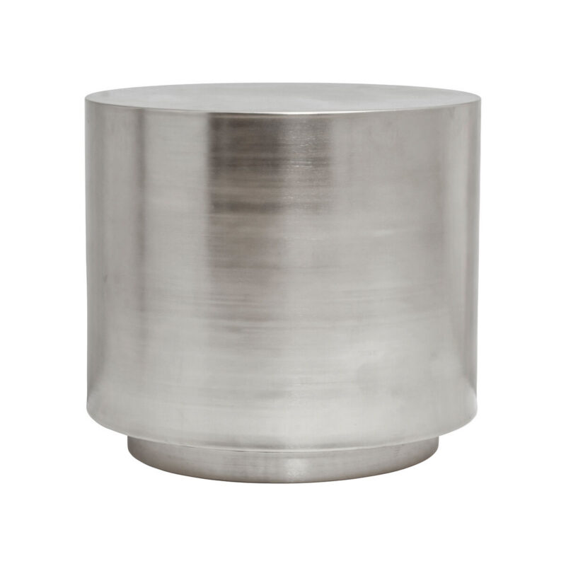 Beistelltisch, HDStep, Gebürstetes Silber-Finish