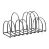 Organizer, HDPampi, Gebürstetes Silber-Finish