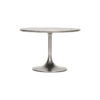 Beistelltisch, HDPan, Silber-Finish