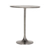 Café-Tisch, HDPan, Silber-Finish