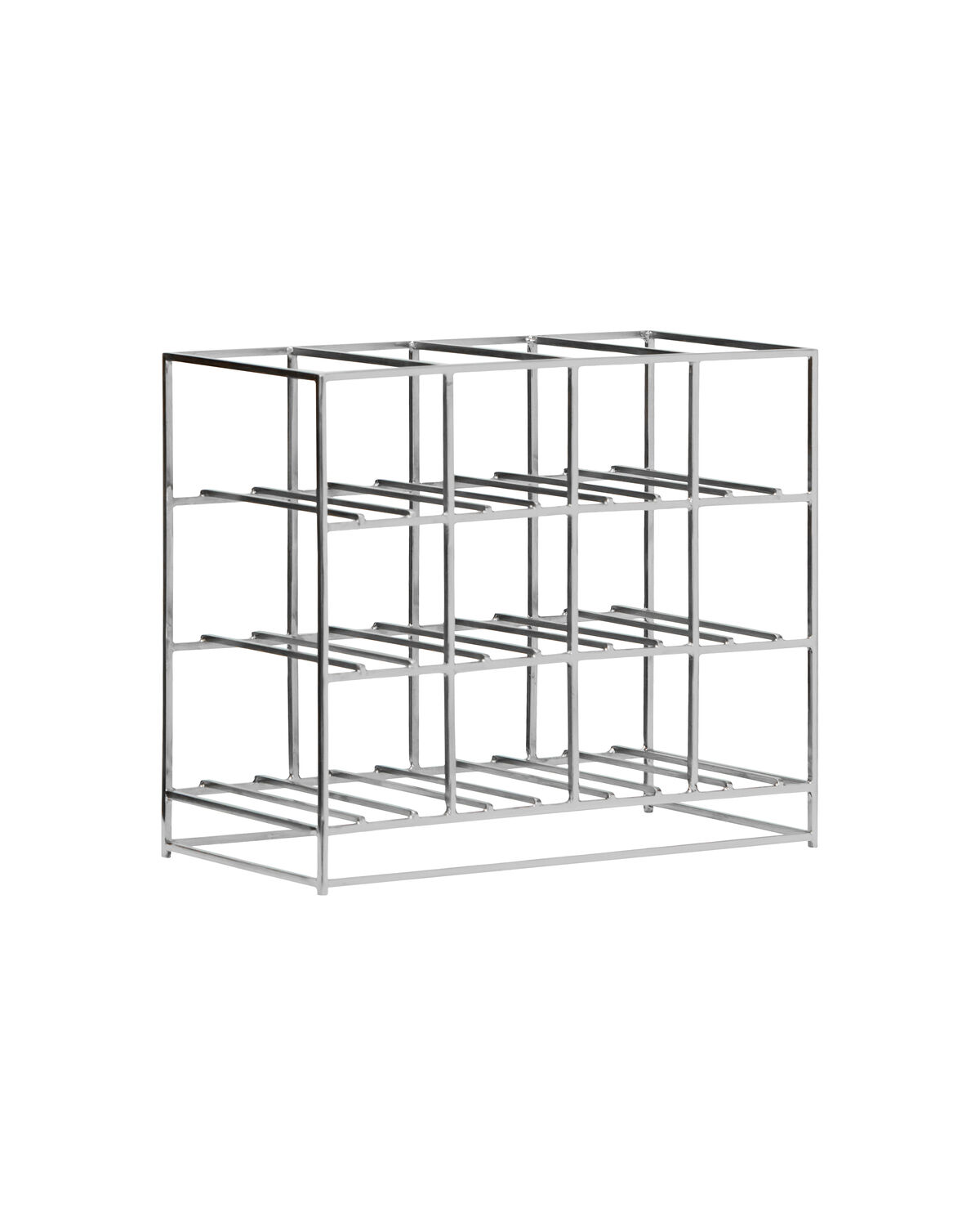 Weinregal, HD12, Silber-Finish