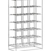 Weinregal, HD24, Silber-Finish