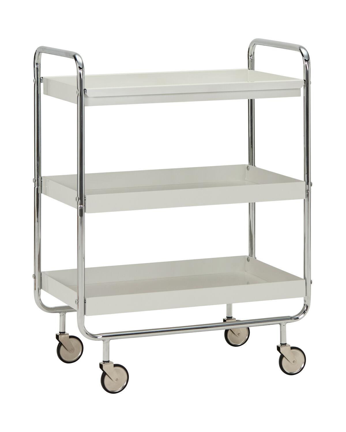 Trolley, HDRoll, Large, Off-White, Crome
