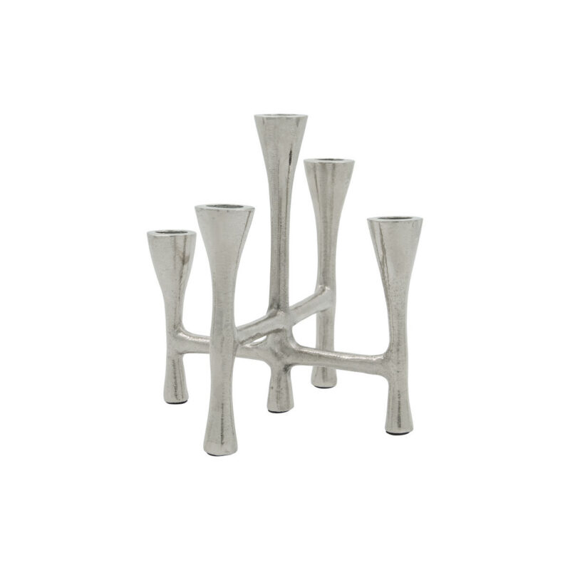 Kerzenständer, HDTristy, Silber-Finish