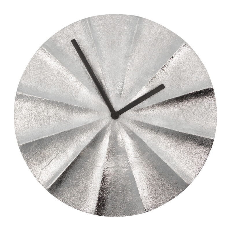 Uhr, HDShow, Silber-Finish
