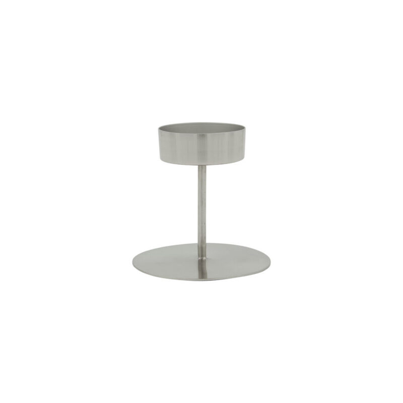 Teelichthalter, HDAnit, Silber-Finish