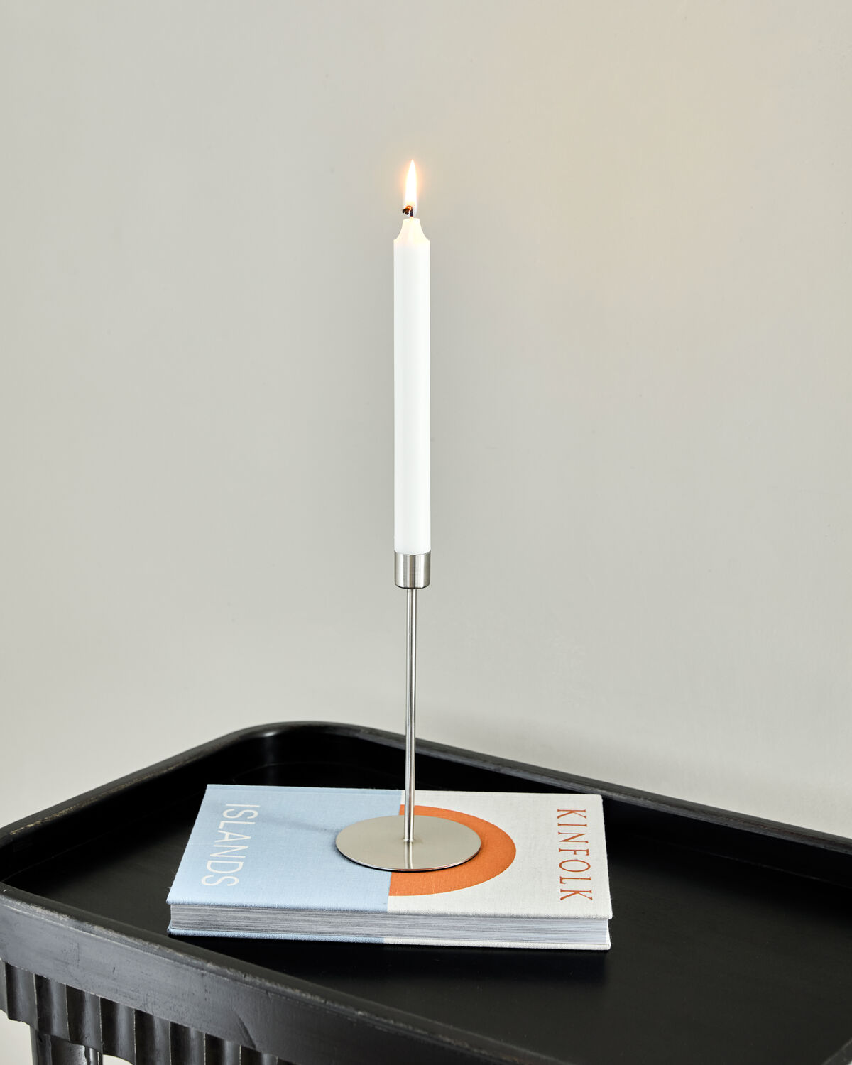 Kerzenständer, HDAnit, Silber-Finish
