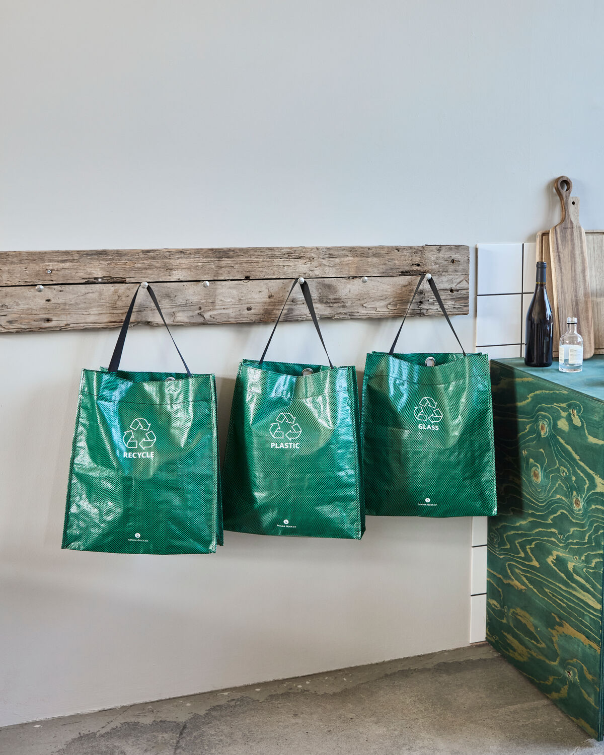 Tasche, HDRecycle, Grün