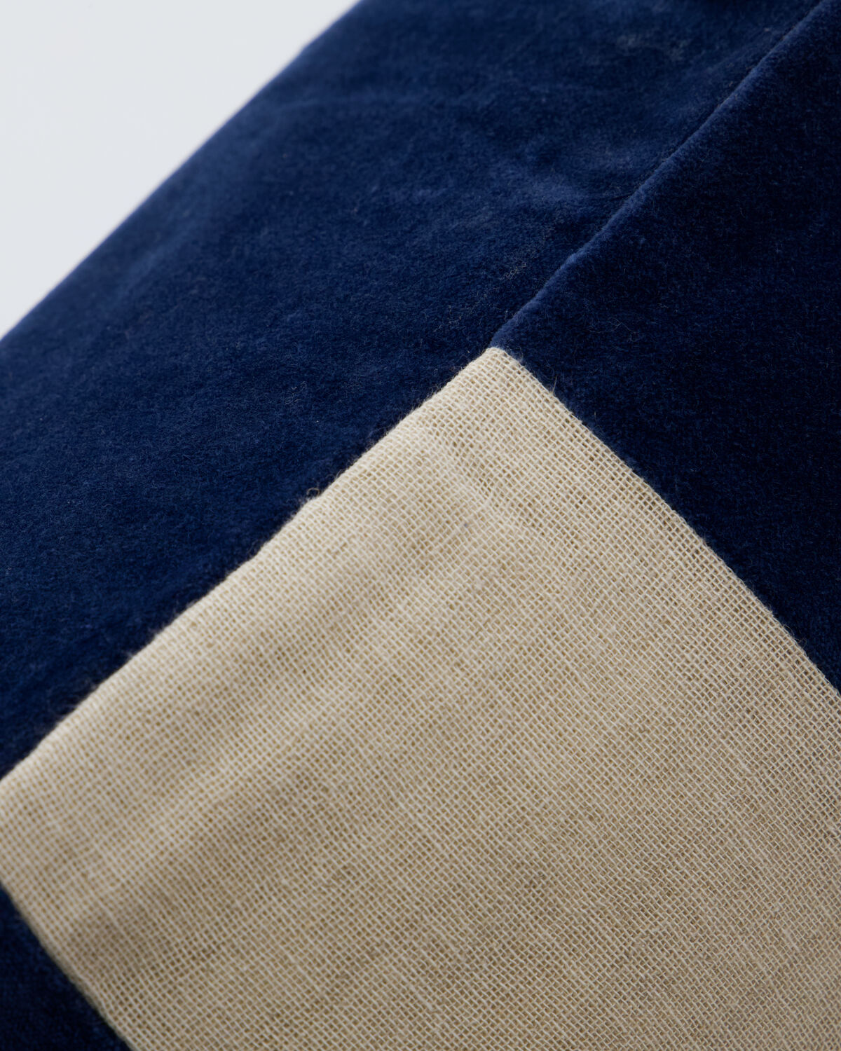 Kissenbezug, HDSono, Blau, Sand