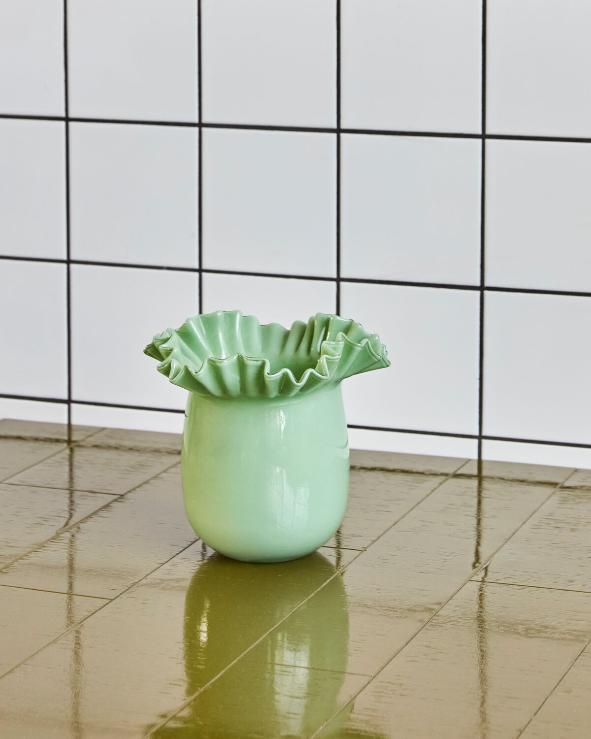 Vase, HDFlee, Grün