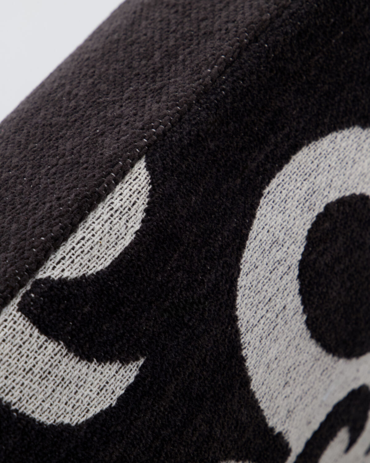Kissenbezug, HDAmici, Schwarz, Off-White