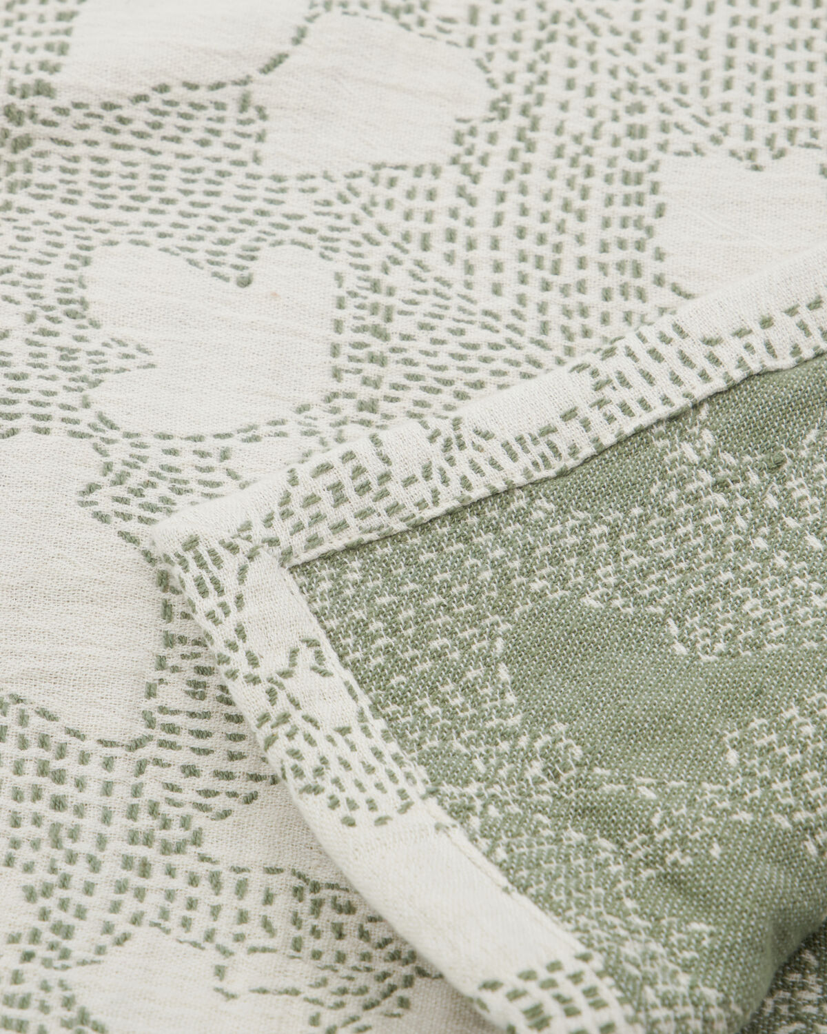 Tagesdecke, HDMori, Off-White, Khaki