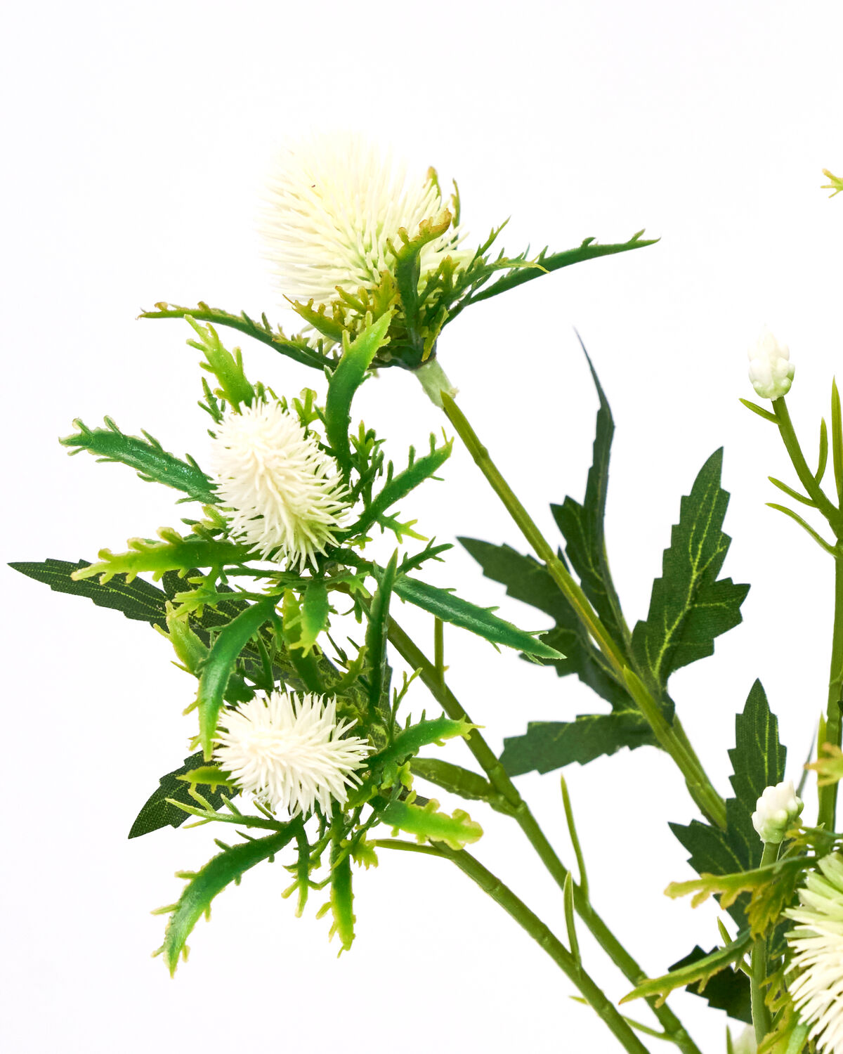 Artificial flower, HDEryngium, Weiß