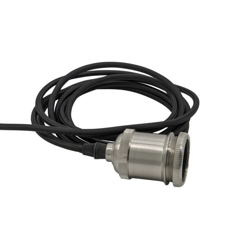 E27 Sockel, HDFly, Silber-Finish