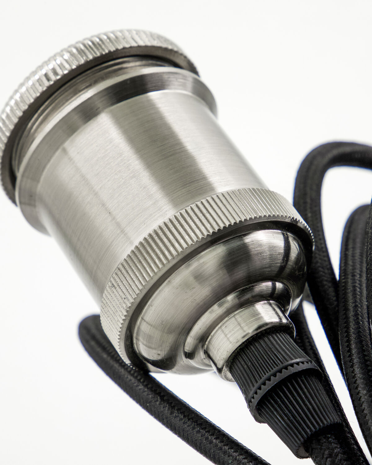E27 Sockel, HDFly, Silber-Finish