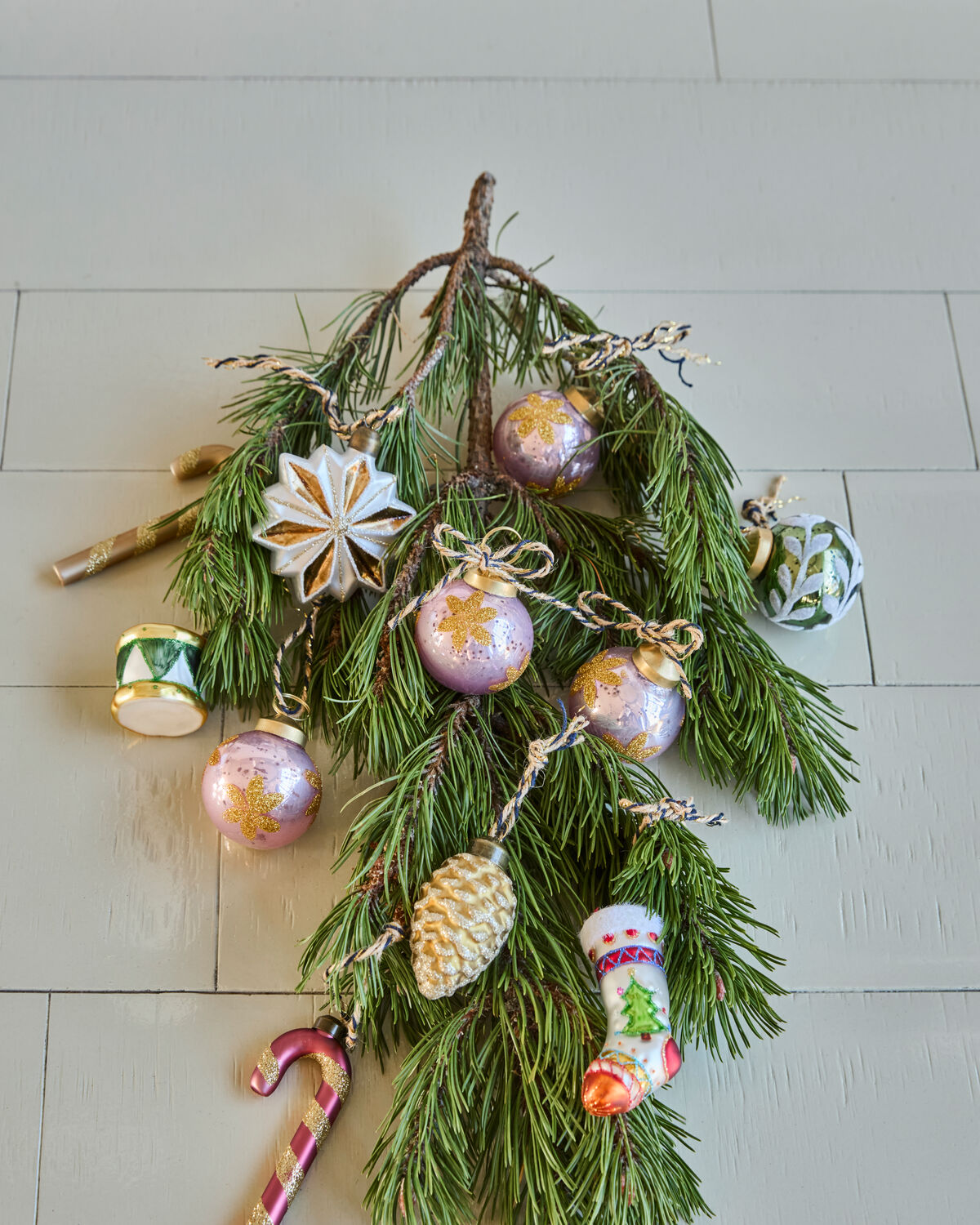 Weihnachtsschmuck, HDFiore, Rosa