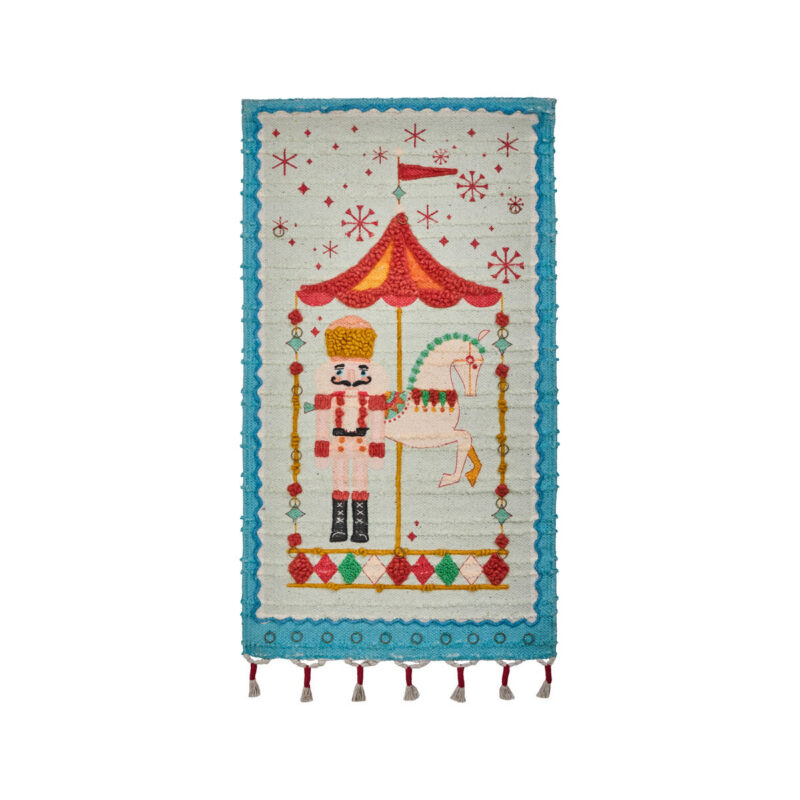 Adventskalender, HDHorse, Grün, Braun, Rot gebrannt