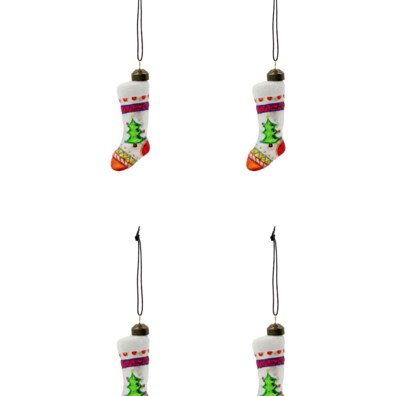 Weihnachtsschmuck, HDStok, Weiß, Rot