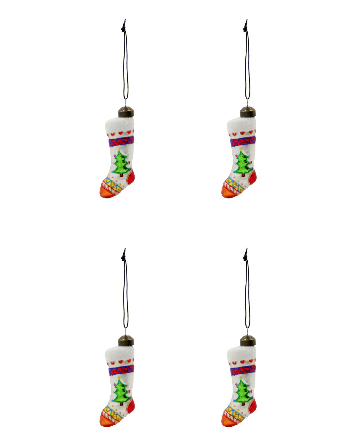 Weihnachtsschmuck, HDStok, Weiß, Rot