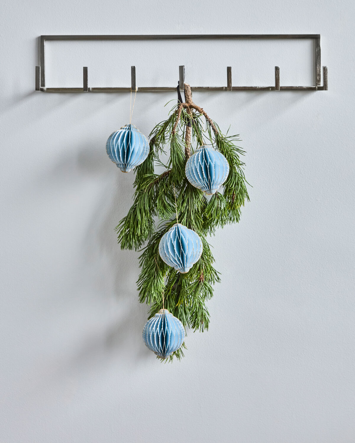 Weihnachtsschmuck, HDAlsta, Hellblau