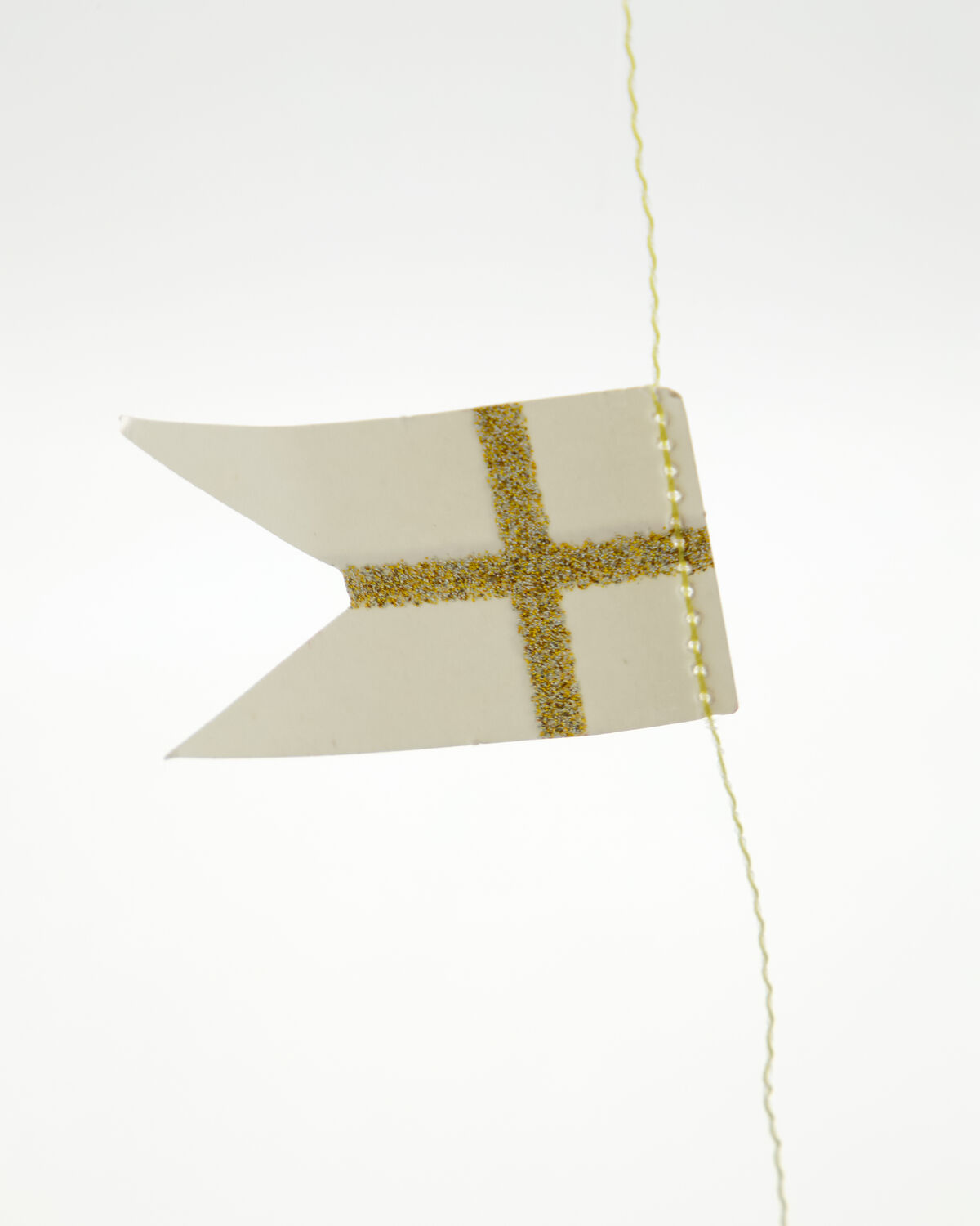 Girlande, HDFlags, Weiß, Champagner