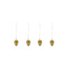 Weihnachtsschmuck, HDAcorn, Gold