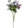 Artificial bouquet, HDCalm purple, Bunt