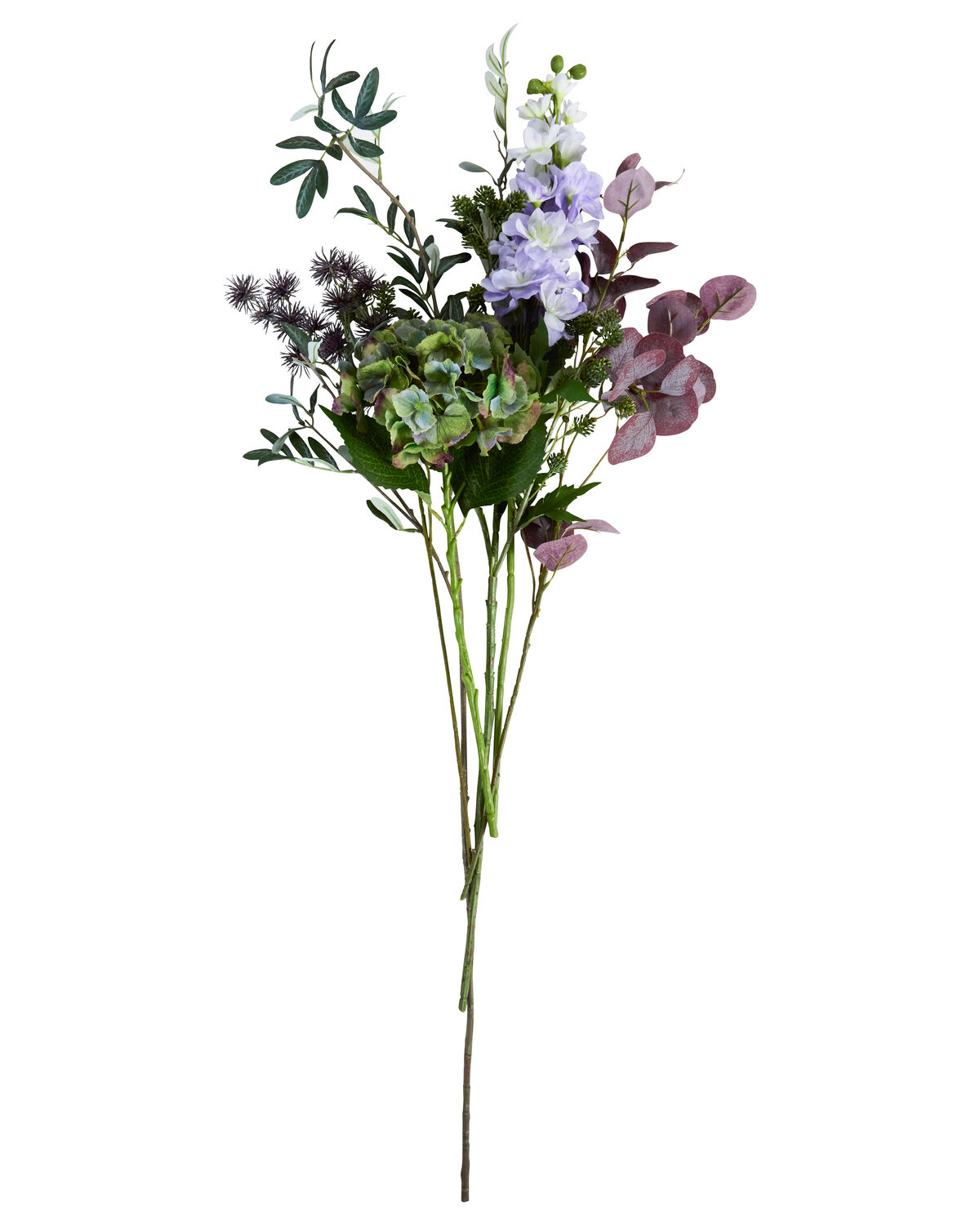 Artificial bouquet, HDCalm purple, Bunt