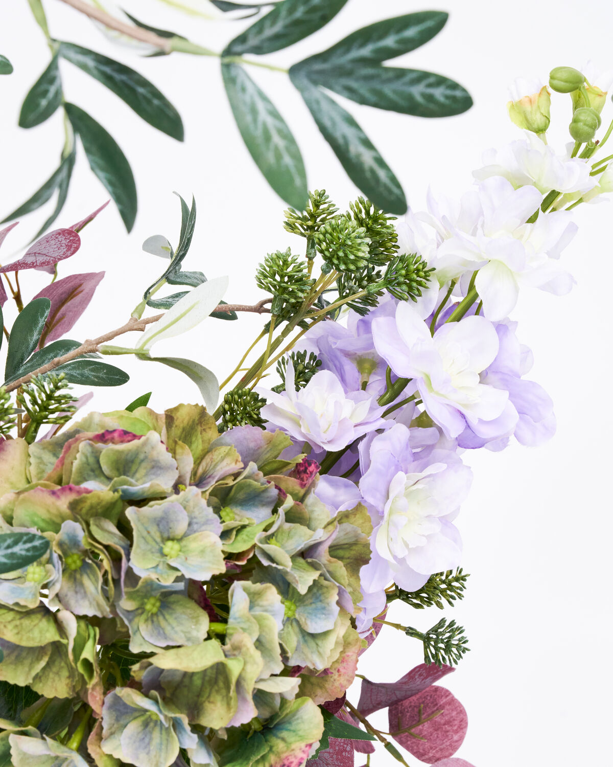 Artificial bouquet, HDCalm purple, Bunt