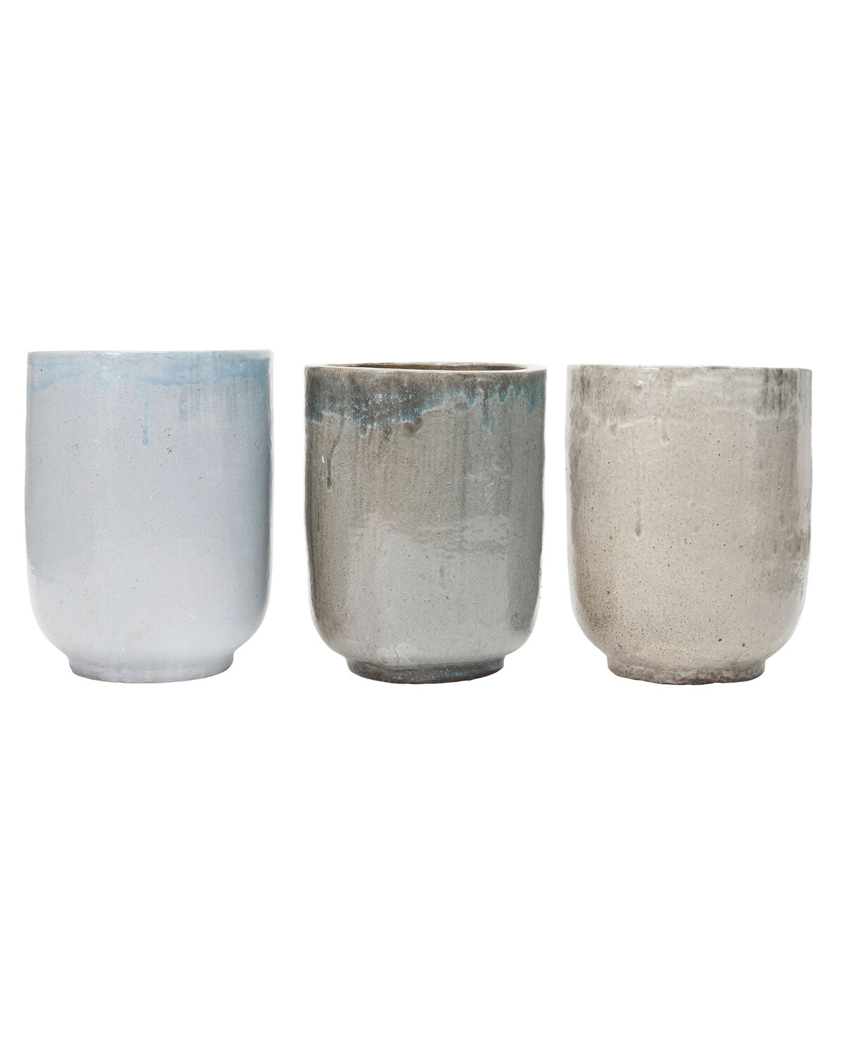 Blumentopf, HDPho, Grau, Blau