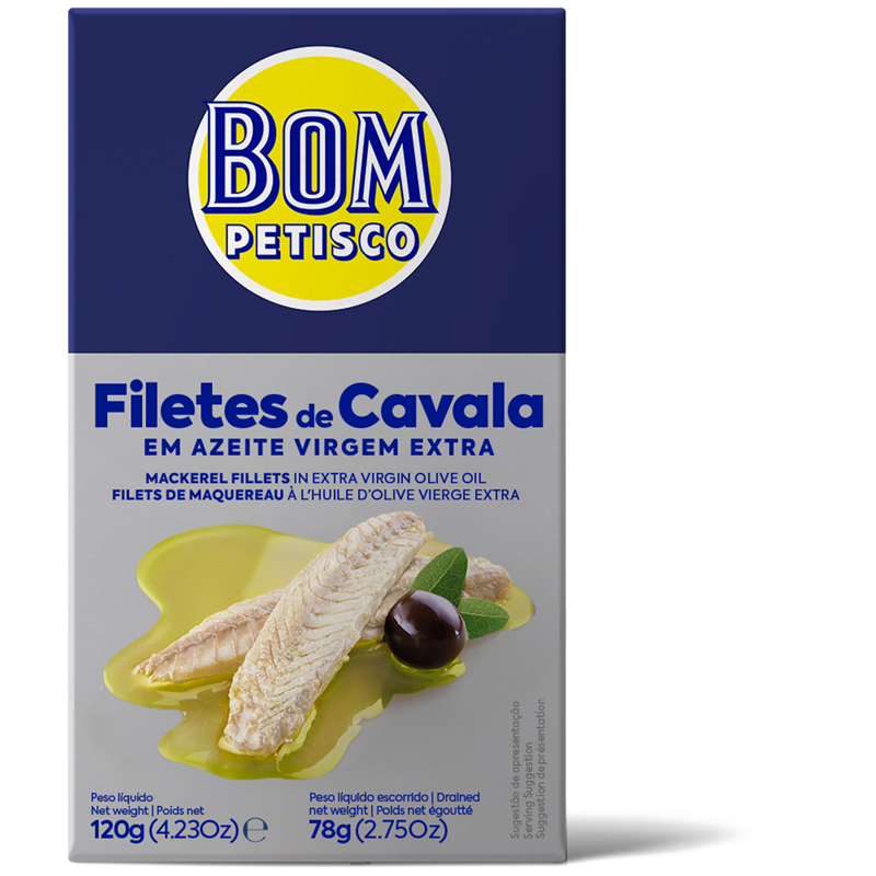 Bom Petisco — Makrelenfilets in nativem Olivenöl extra