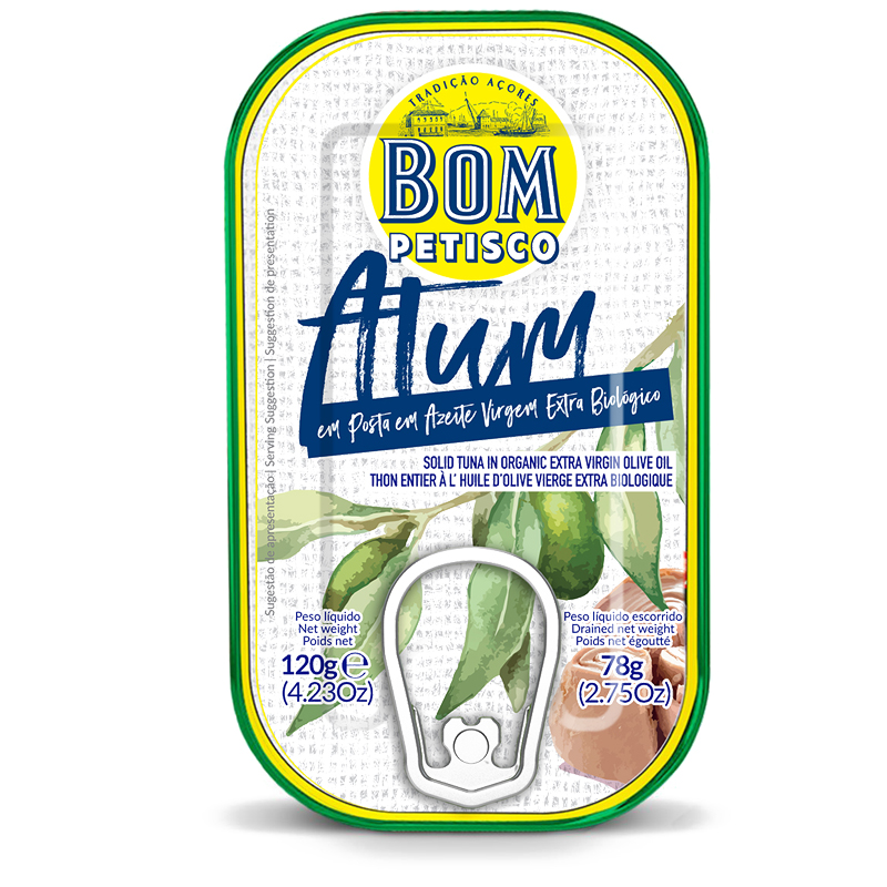 Bom Petisco — Thunfisch in nativem Olivenöl extra (Bio)
