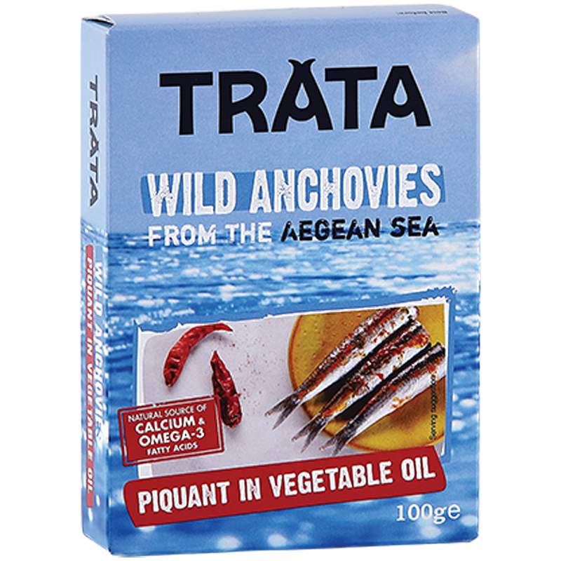 Trata – Gavros pikant in Pflanzenöl 100g