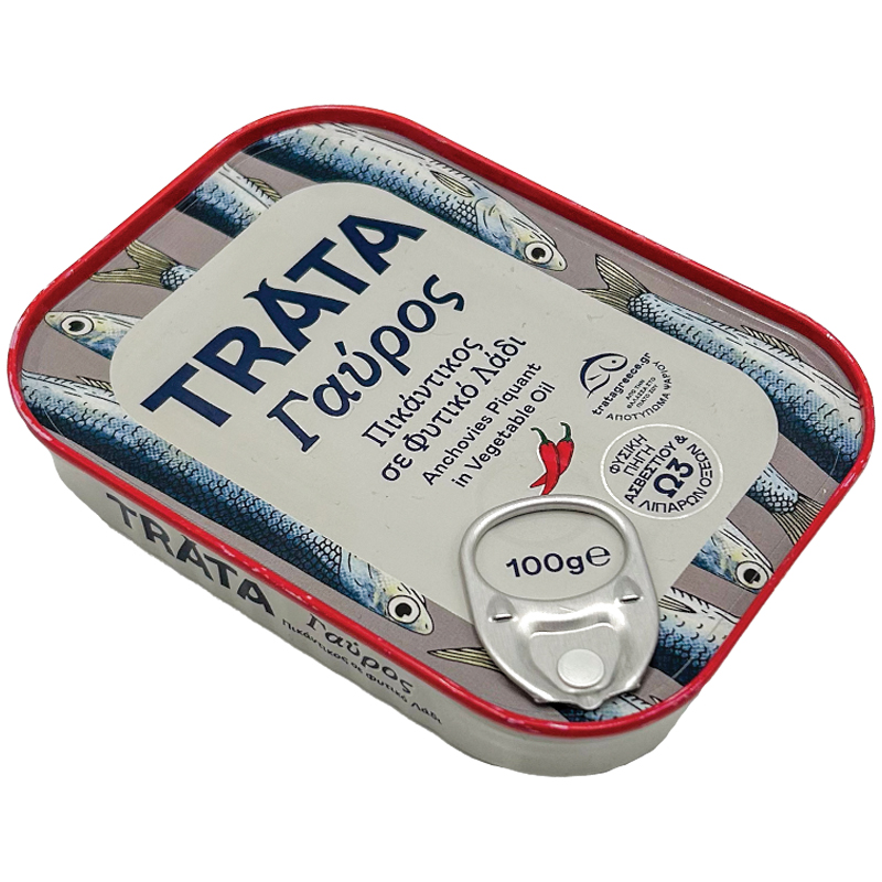Trata – Gavros pikant in Pflanzenöl 100g – Bild 2