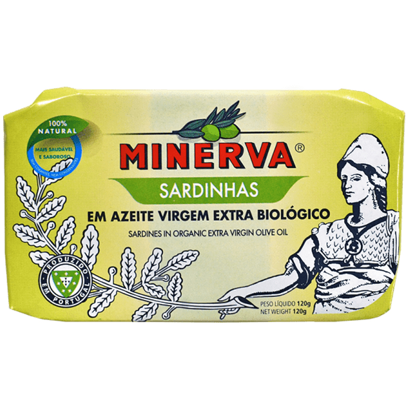 Minerva — Sardinen in nativem Olivenöl extra (Bio)