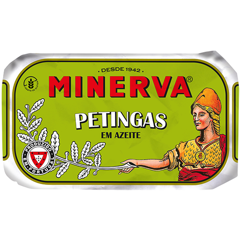 Minerva — Kleine Sardinen (Petingas) in Olivenöl