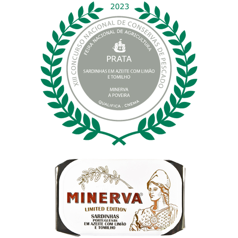 Minerva Limited Edition — Sardinen in Olivenöl mit Zitrone & Thymian