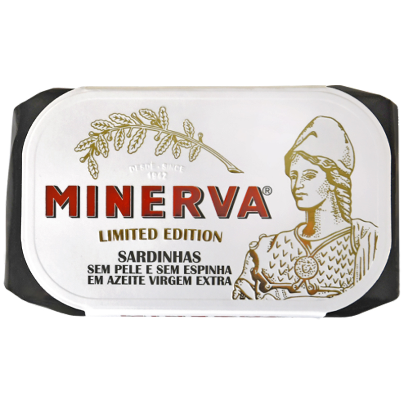 Minerva Limited Edition — Sardinen ohne Haut/Gräten in nativem Olivenöl extra